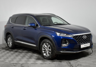 Подержанный автомобиль Hyundai Santa Fe 2019 года (3 фото)