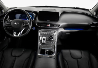 Подержанный автомобиль Hyundai Santa Fe 2021 года (12 фото)
