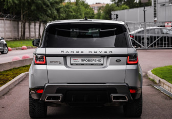 Подержанный автомобиль Land Rover Range Rover Sport 2021 года (7 фото)