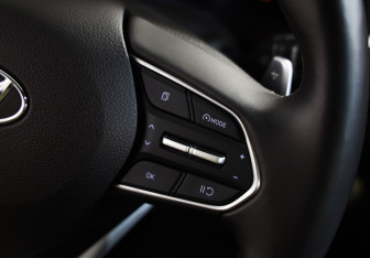 Подержанный автомобиль Hyundai Santa Fe 2022 года (11 фото)