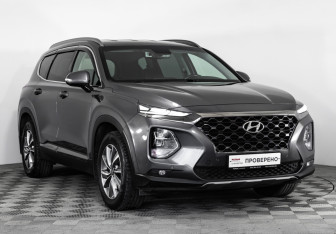 Подержанный автомобиль Hyundai Santa Fe 2019 года (3 фото)