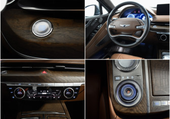 Подержанный автомобиль Genesis G80 2021 года (17 фото)