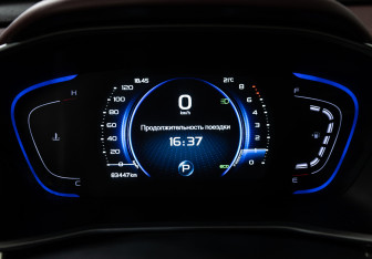 Подержанный автомобиль Geely Coolray 2023 года (12 фото)