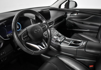 Подержанный автомобиль Hyundai Santa Fe 2021 года (9 фото)