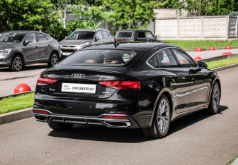 Подержанный автомобиль Audi A5 Liftback 2020 года (6 фото)