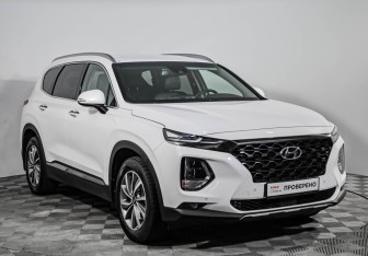 Подержанный автомобиль Hyundai Santa Fe 2020 года (3 фото)