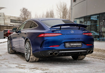Подержанный автомобиль Mercedes-Benz AMG GT Liftback 2021 года (9 фото)