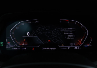 Подержанный автомобиль BMW X7 2020 года (16 фото)