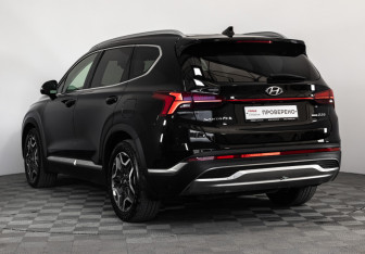 Подержанный автомобиль Hyundai Santa Fe 2021 года (9 фото)