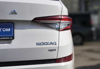 Подержанный автомобиль Skoda Kodiaq 2022 года (11 фото)