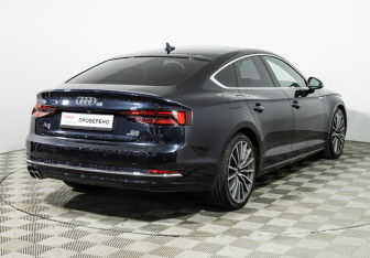 Подержанный автомобиль Audi A5 Liftback 2018 года (5 фото)