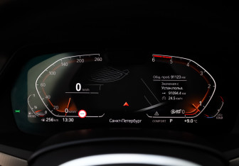 Подержанный автомобиль BMW X6 2020 года (13 фото)