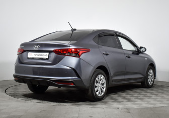 Подержанный автомобиль Hyundai Solaris Sedan 2021 года (5 фото)