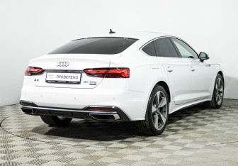 Подержанный автомобиль Audi A5 Liftback 2020 года (5 фото)