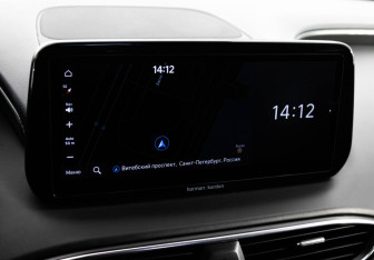 Подержанный автомобиль Hyundai Santa Fe 2021 года (16 фото)