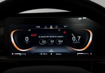 Подержанный автомобиль Exeed LX 2023 года (19 фото)
