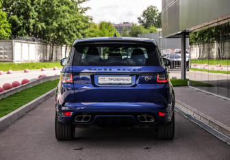 Подержанный автомобиль Land Rover Range Rover Sport 2020 года (7 фото)