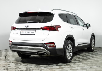 Подержанный автомобиль Hyundai Santa Fe 2020 года (5 фото)