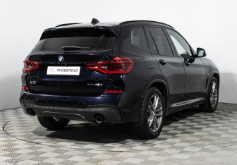 Подержанный автомобиль BMW X3 2021 года (7 фото)