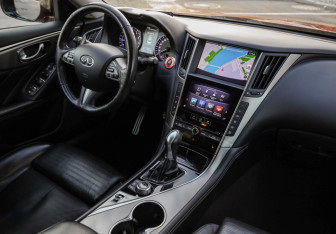 Подержанный автомобиль Infiniti Q50 2016 года (9 фото)