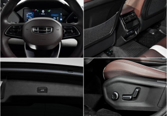 Подержанный автомобиль Geely Monjaro 2023 года (16 фото)