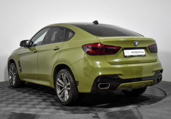 Подержанный автомобиль BMW X6 2014 года (7 фото)