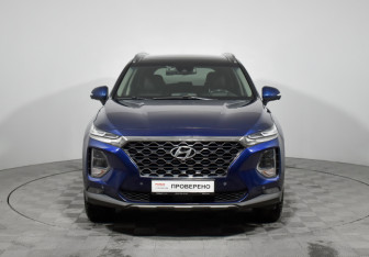 Подержанный автомобиль Hyundai Santa Fe 2019 года (2 фото)
