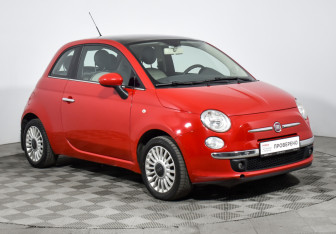 Подержанный автомобиль Fiat 500 Hatchback 2012 года (3 фото)