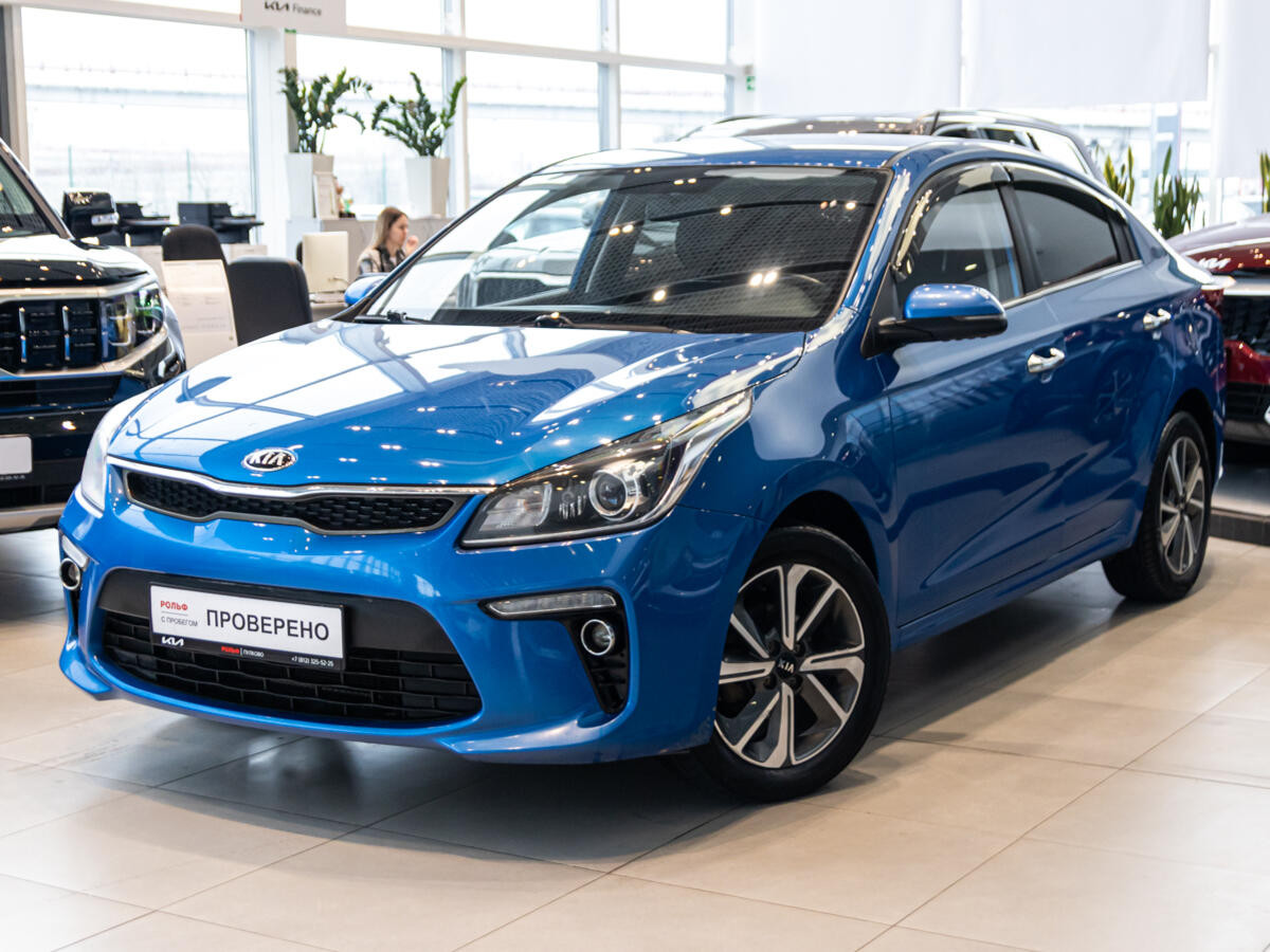 Kia Rio 2020 с пробегом 62215 км в Санкт-Петербурге, цена 1 997 444 ₽ |  Колёса авто